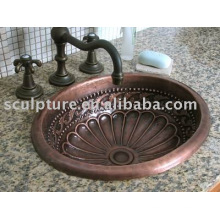 Hotel Decoration Copper Wash basin /sink